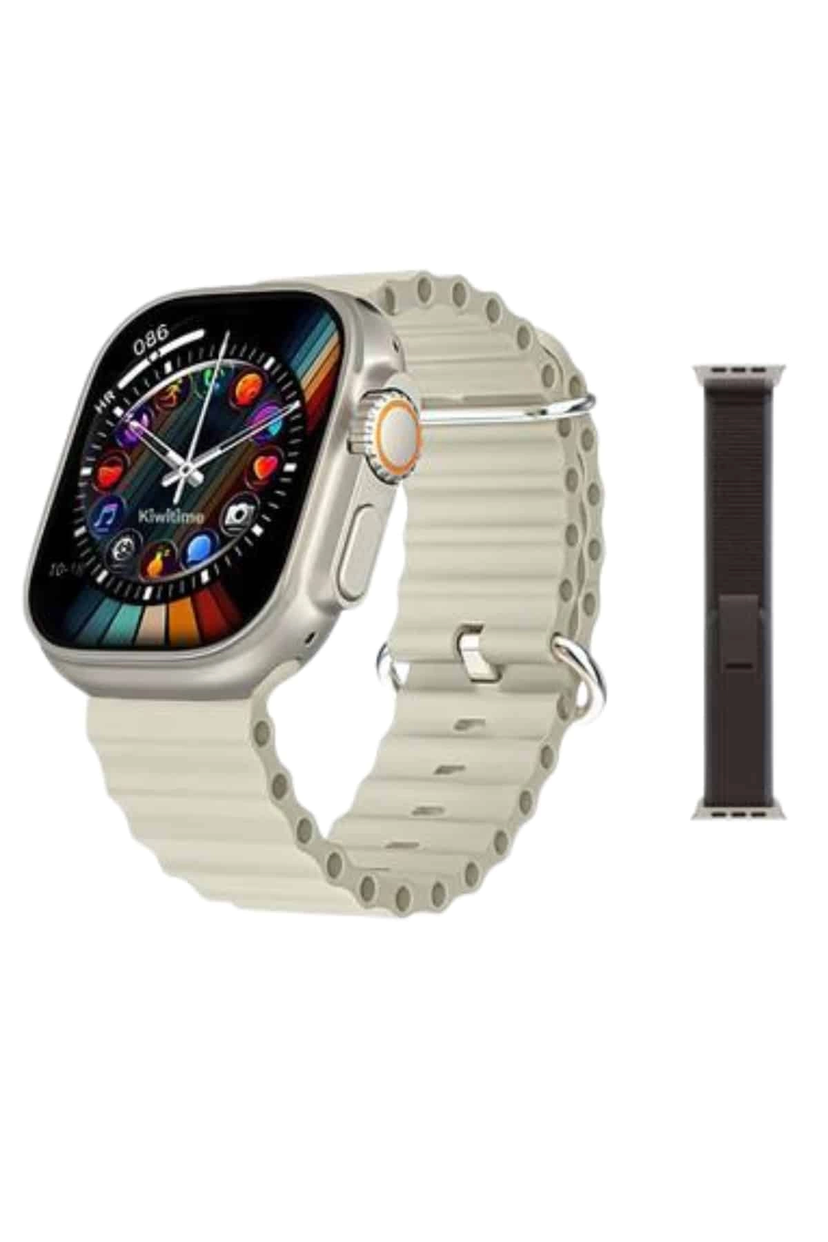 Akıllı Saat Kol Saati Android Ve İos Uyumlu Nabız Ölçer Sesli Asistan ( Lisinya )