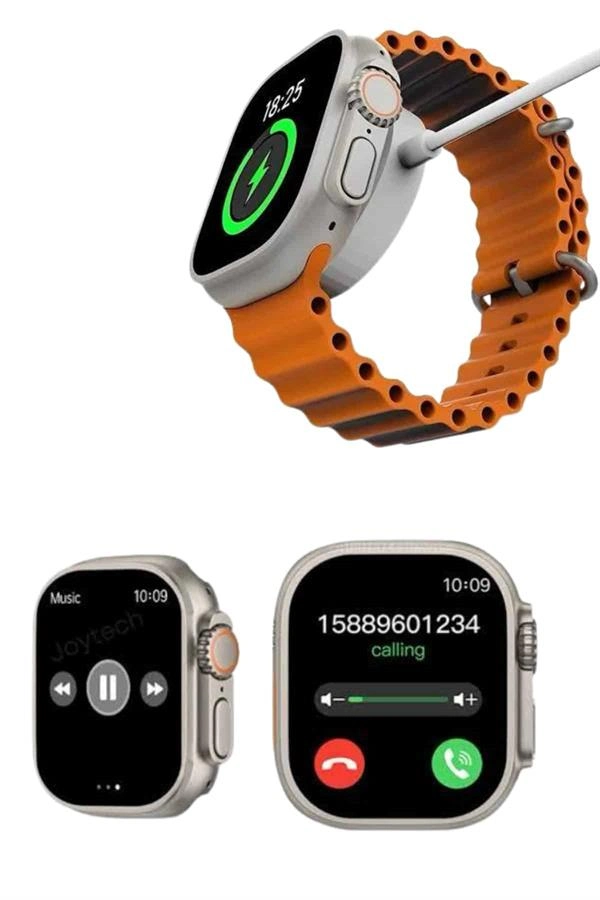 Akıllı Saat Kol Saati Android Ve İos Uyumlu Nabız Ölçer Sesli Asistan ( Lisinya )