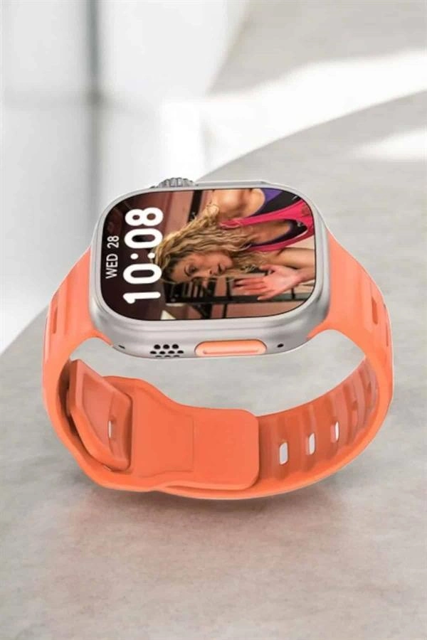 Akıllı Saat Nabız Ölçebilen Yeni Nesil Gps Ve Adımsayar Özelliği ( Lisinya )