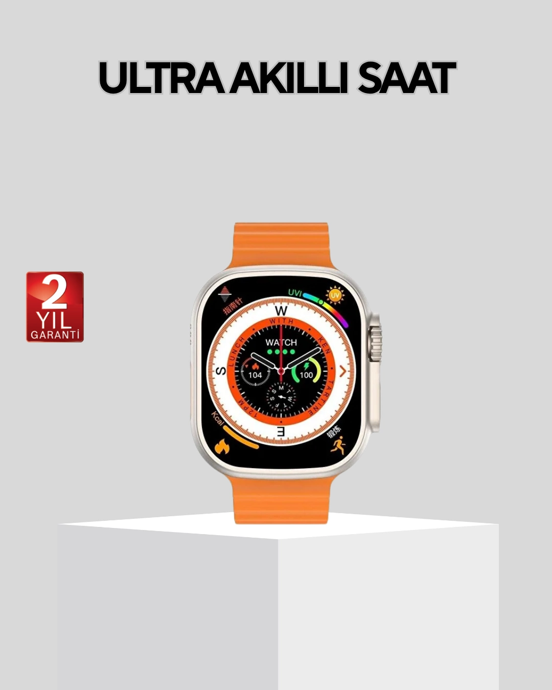 Akıllı Saat – Nabız Ölçer, Uyku Takibi, Gps, Suya Dayanıklı Tasarım ( Lisinya )