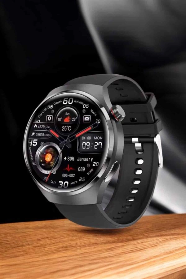 Akıllı Saat Nabız Sensörlü Bildirim Görebilen Spor Modları Gps Takibi ( Lisinya )