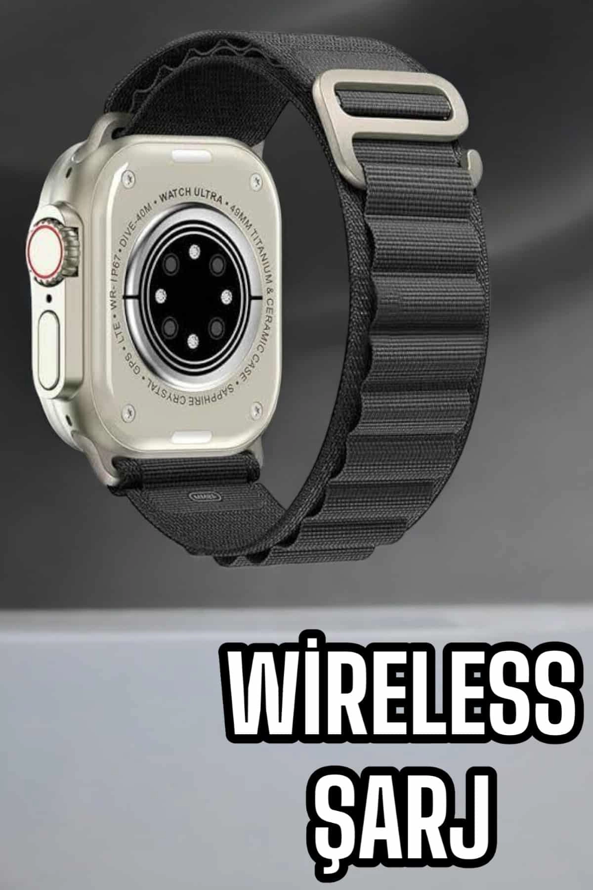 Akıllı Saat Nfc Ve Gps Uyumlu Uyku Ve Sağlık Takibi Sesli Görüşme ( Lisinya )