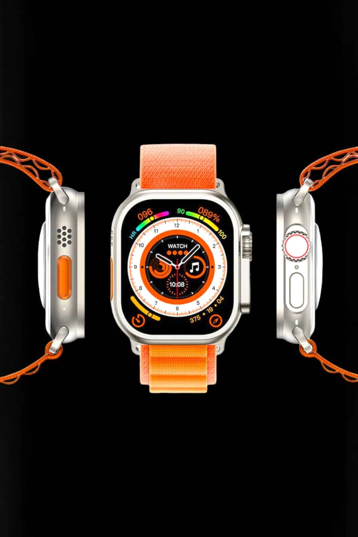 Akıllı Saat Nfc Ve Gps Uyumlu Uyku Ve Sağlık Takibi Sesli Görüşme ( Lisinya )