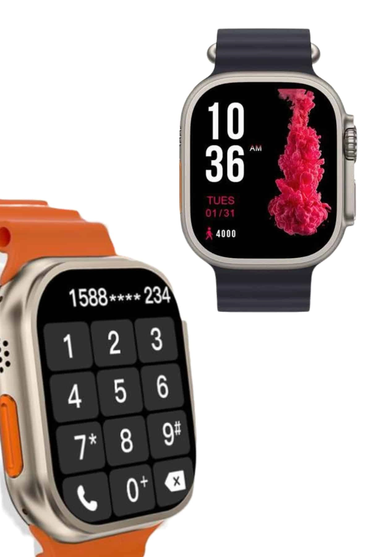 Akıllı Saat Sağlık Takibi Kalp Atışı Adımsayar Ultra Yeni Nesil Nefes Egzersizi ( Lisinya )