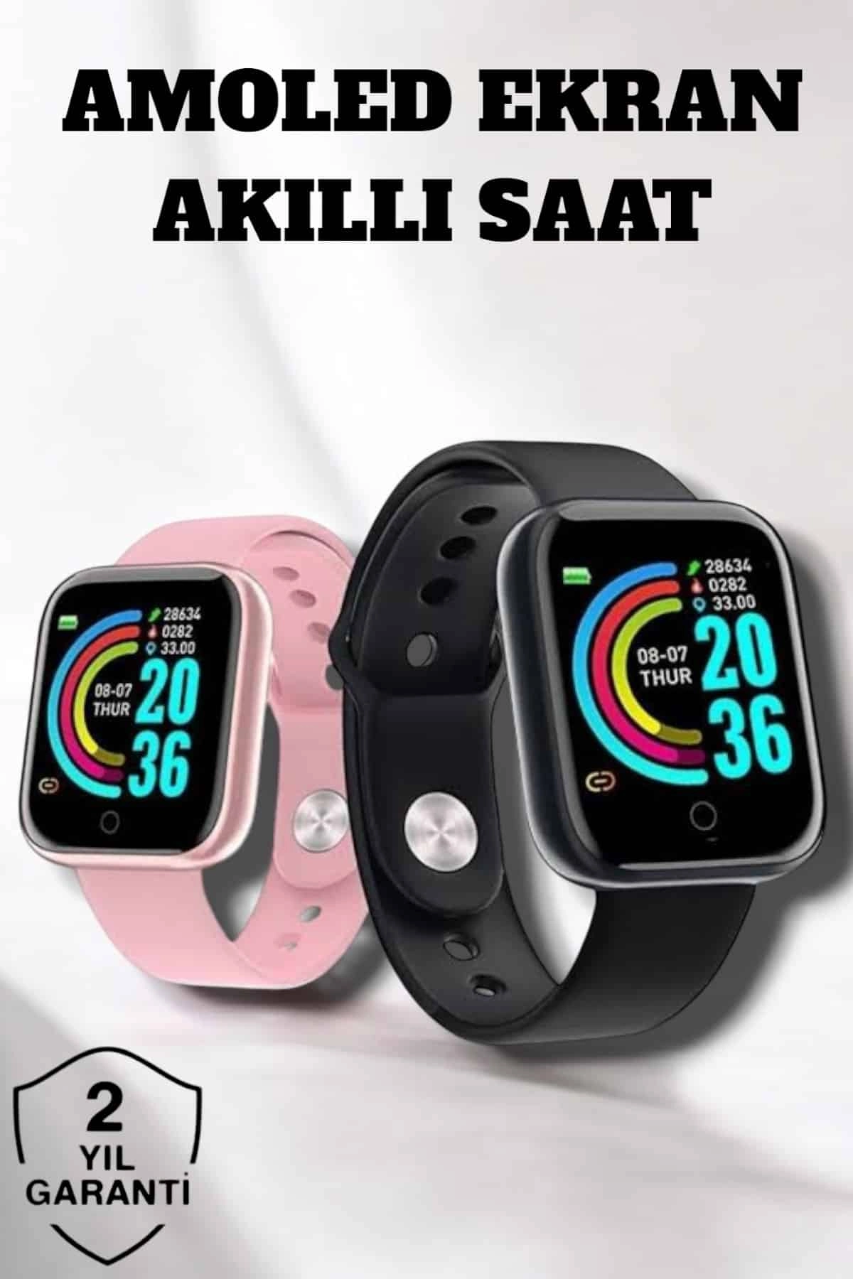 Akıllı Saat Sağlık Takibi Ve Akıllı Özelliklerle Donatılmış Modern Akıllı Saat ( Lisinya )