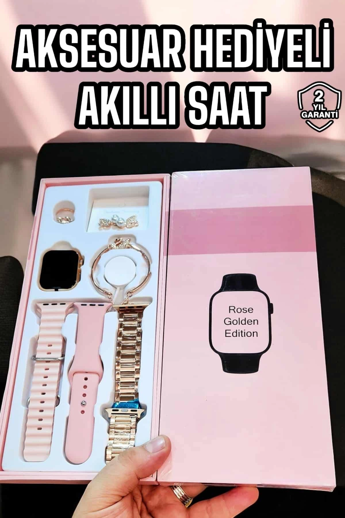 Akıllı Saat Sesli Görüşme Bildirim Görme Uyku Ve Sağlık Takibi ( Lisinya )