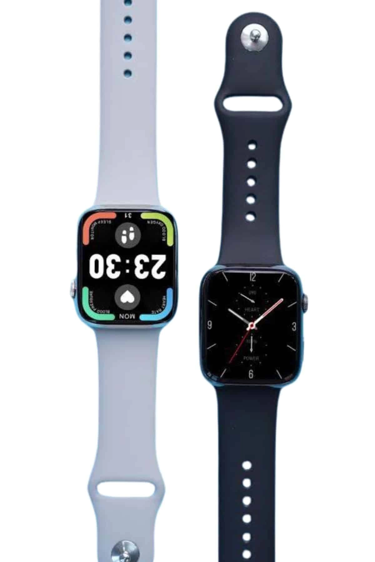 Akıllı Saat Sesli Görüşme Bluetooth Bağlantılı Kablosuz Şarj Özelliği ( Lisinya )