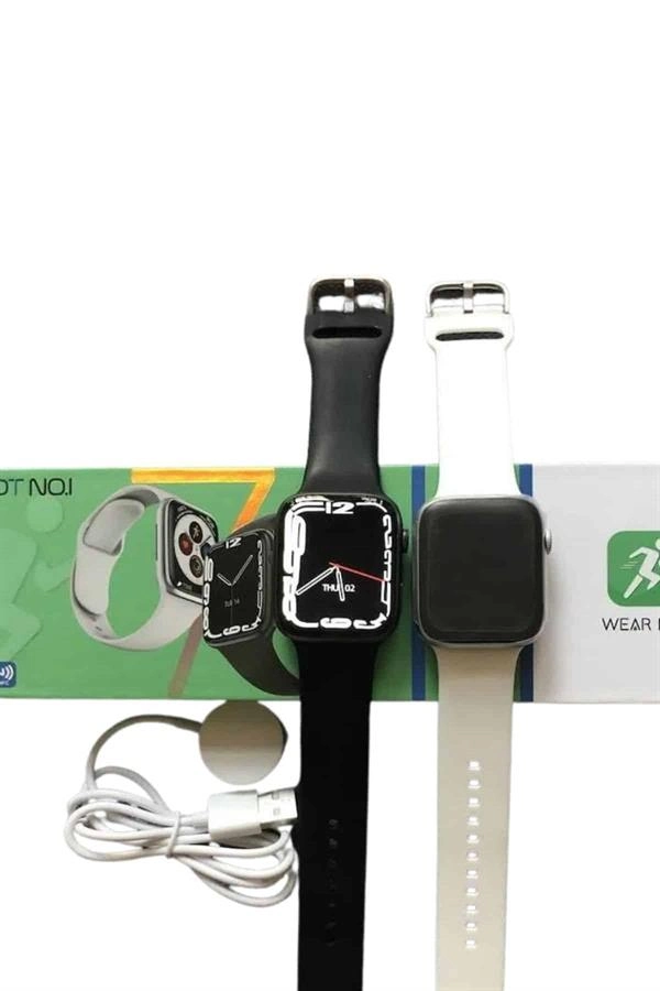 Akıllı Saat Sesli Görüşme Bluetooth Bağlantılı Kablosuz Şarj Özelliği ( Lisinya )