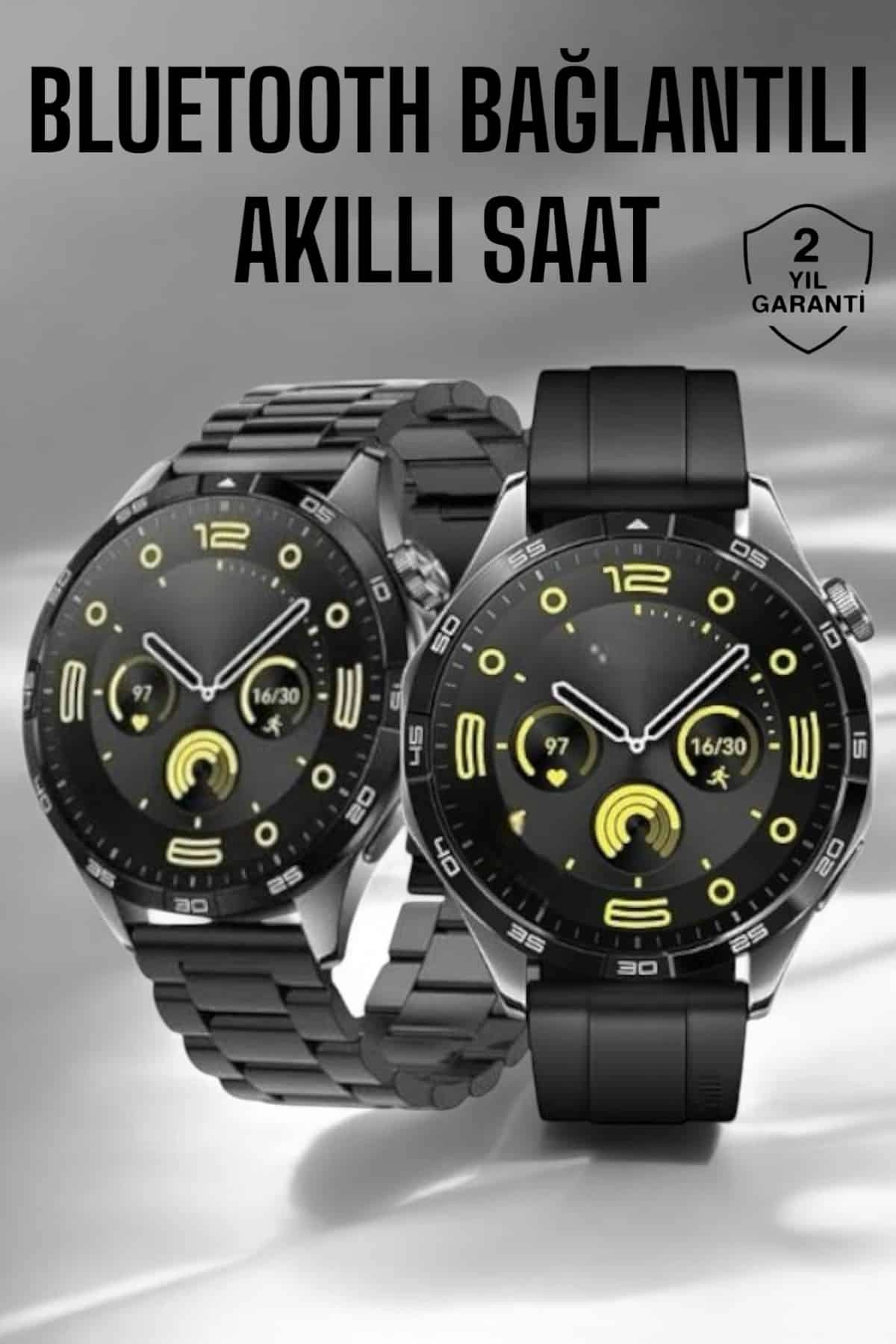 Akıllı Saat Sesli Görüşme, Nfc Uyumlu, Bildirim Görme Ve Uyku Ve Sağlık Takibi ( Lisinya )