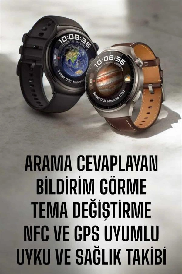 Akıllı Saat Sesli Görüşme, Nfc Uyumlu, Bildirim Görme Ve Uyku Ve Sağlık Takibi ( Lisinya )