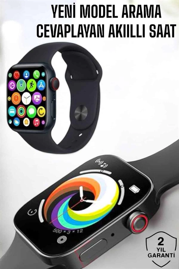 Akıllı Saat Tema Değiştirme Bluetooth Bağlantılı Arama Cevaplayan ( Lisinya )