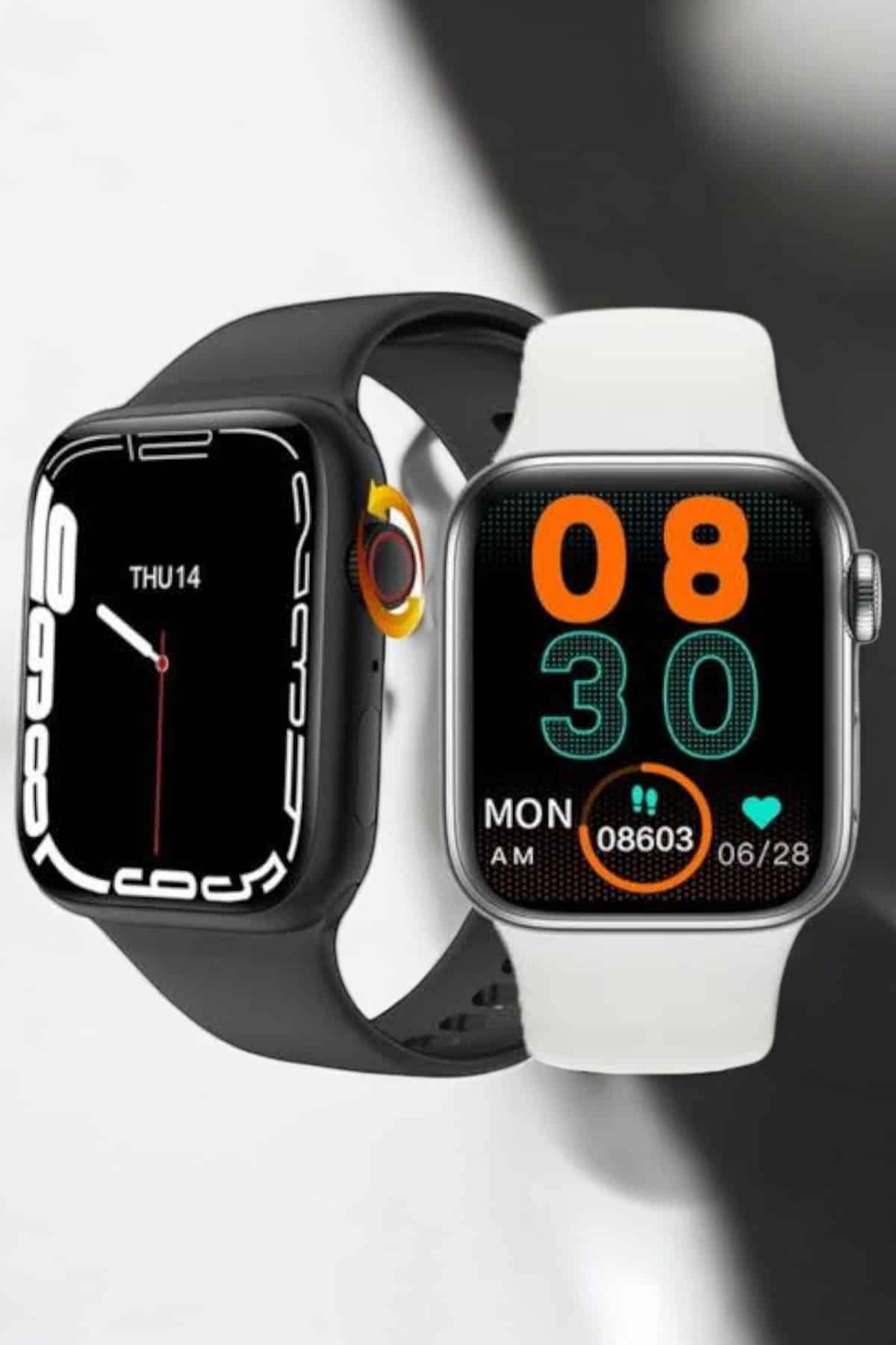 Akıllı Saat Tema Değiştirme Bluetooth Bağlantılı Arama Cevaplayan ( Lisinya )