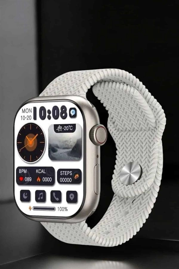 Akıllı Saat Tema Değiştirme Uyku Ve Sağlık Takibi Bluetooth Bağlantılı ( Lisinya )