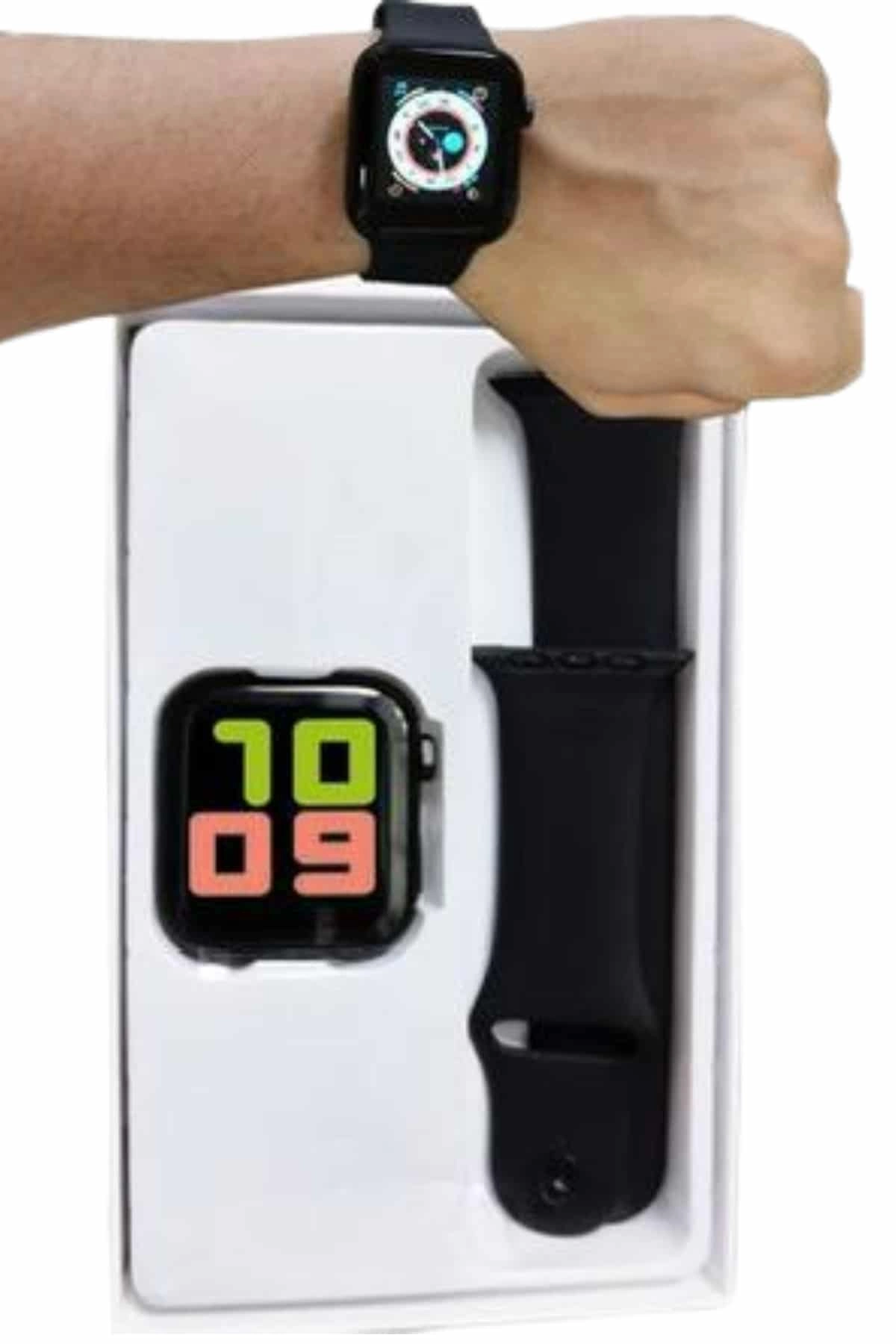 Akıllı Saat Tema Değiştirme Uyku Ve Sağlık Takibi Sesli Asistan Bildirim Görme ( Lisinya )