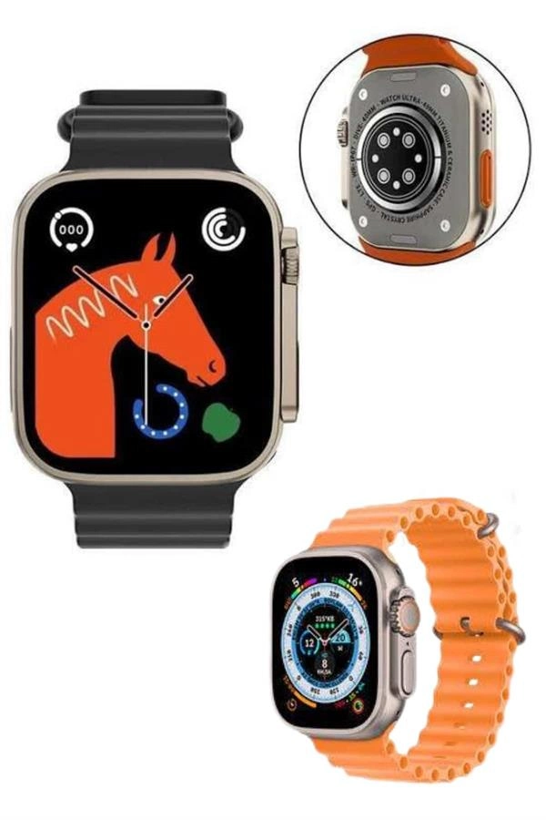 Akıllı Saat Ultra Android & İos Uyumlu Arama Bildirim Özellikli ( Lisinya )