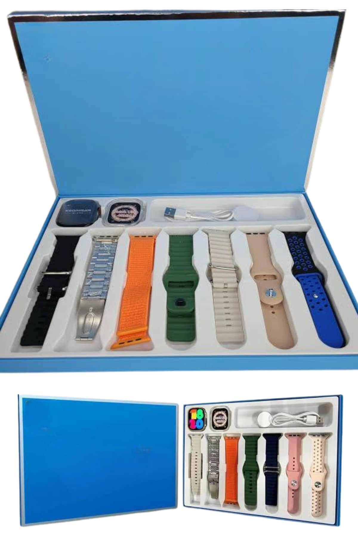 Akıllı Saat Unisex Akıllı Saat Çoklu Kordon Seçeneği Çelik Kordon Plastik Kordon ( Lisinya )