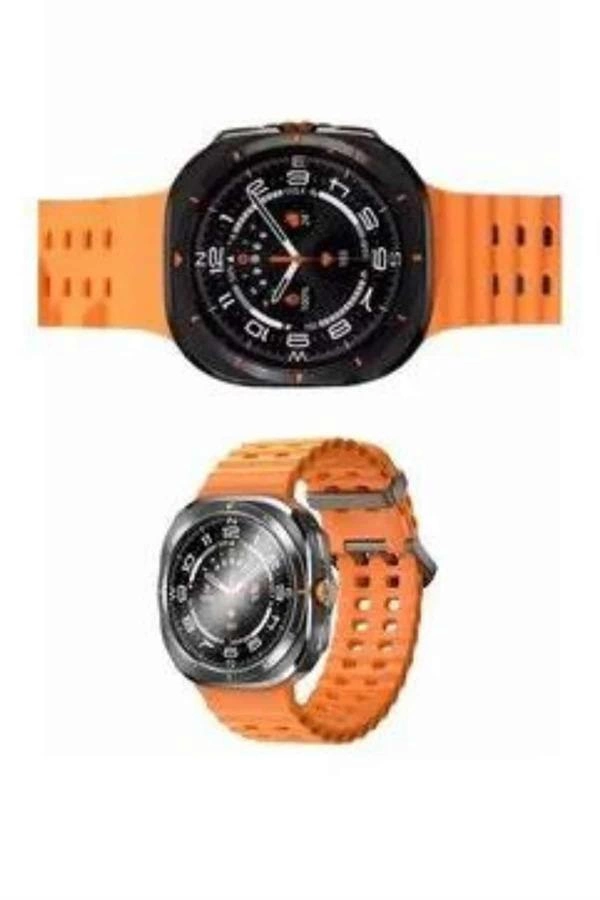 Akıllı Saat Unısex Zarif Görünümlü Titanyum Kasa Amoled Ekran Müzik Dinleme ( Lisinya )