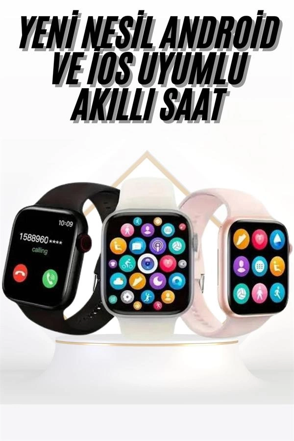 Akıllı Saat Uyku Ve Sağlık Takibi Arama Cevaplama 44 Mm Amoled Ekran ( Lisinya )