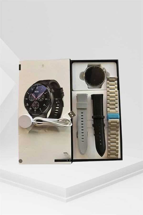 Akıllı Saat Uyku Ve Sağlık Takibi Nfc Uyumlu Bluetoooth Bağlantılı Android İos Uyumlu ( Lisinya )