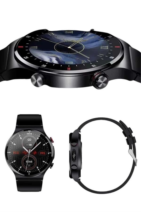 Akıllı Saat Uyku Ve Sağlık Takibi Nfc Uyumlu Bluetoooth Bağlantılı Android İos Uyumlu ( Lisinya )