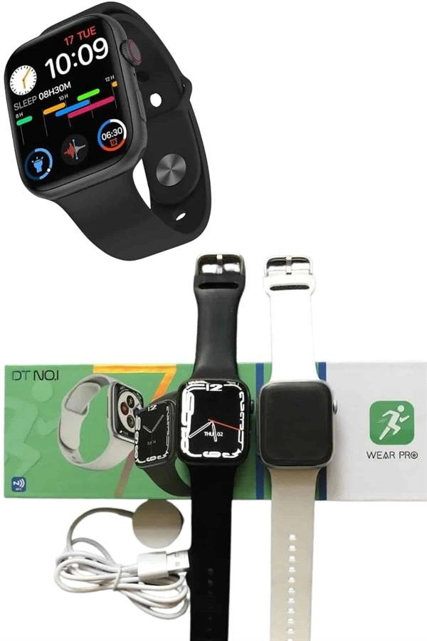 Akıllı Saat Wireless Şarj Yüksek Çözünürlüklü Müzik Dinleme Sesli Cevaplama ( Lisinya )