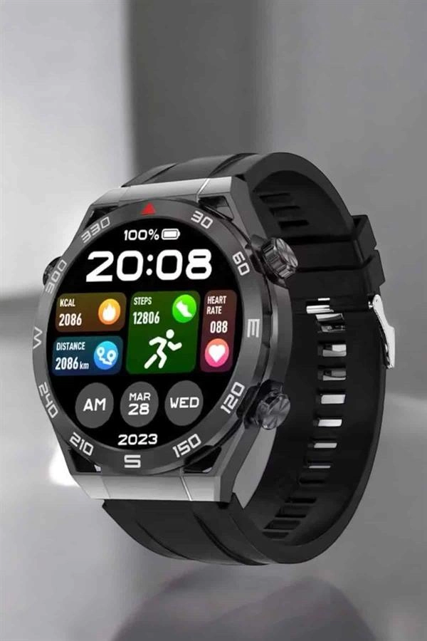 Akıllı Saat Yeni Nesil 2024 Model Metal Kordonlu Bluetooth Bağlantılı ( Lisinya )