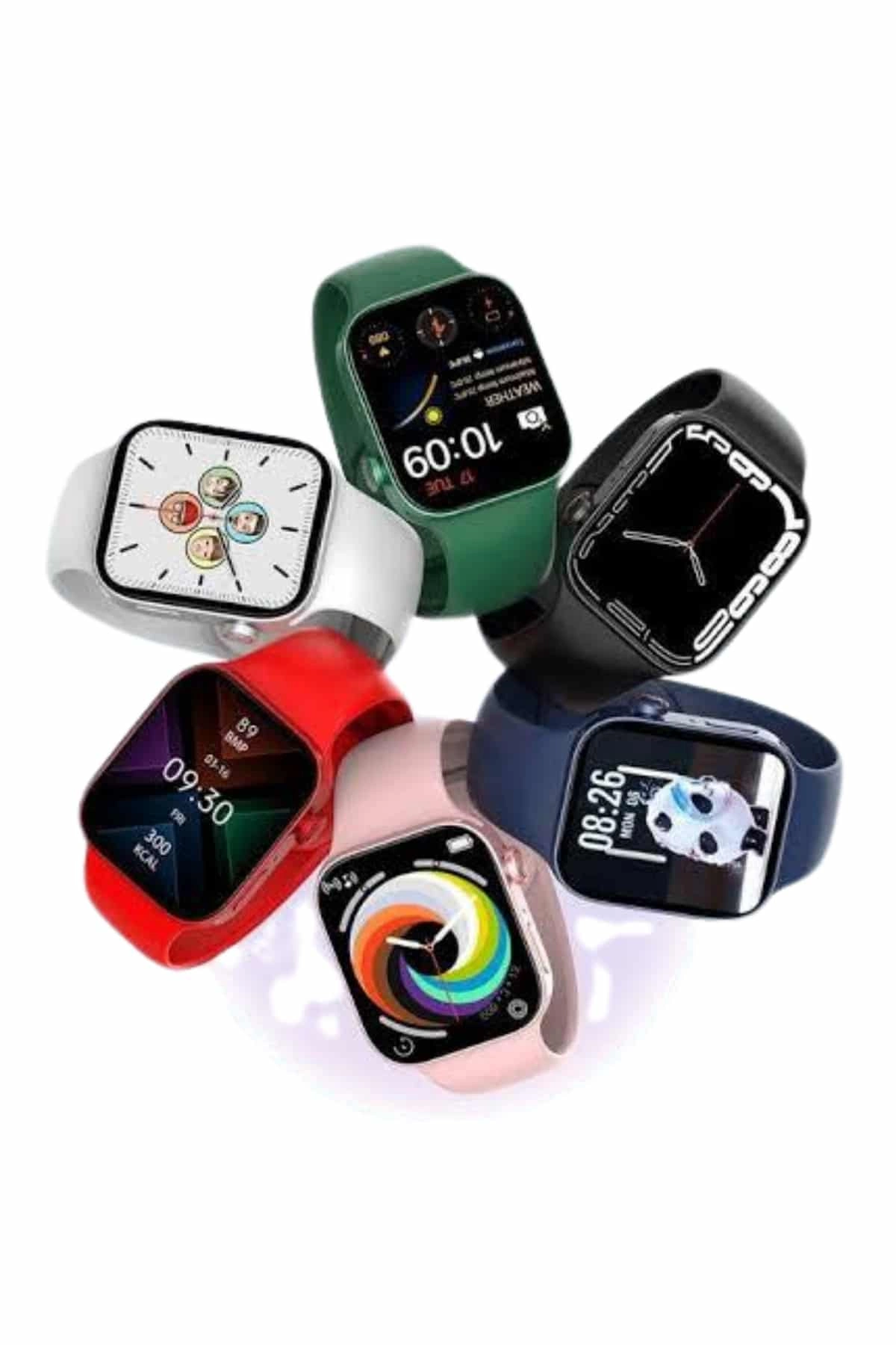 Akıllı Saat Yeni Nesil Android Ve İos Uyumlu Titreşim Modlu Alarm Kronometre ( Lisinya )