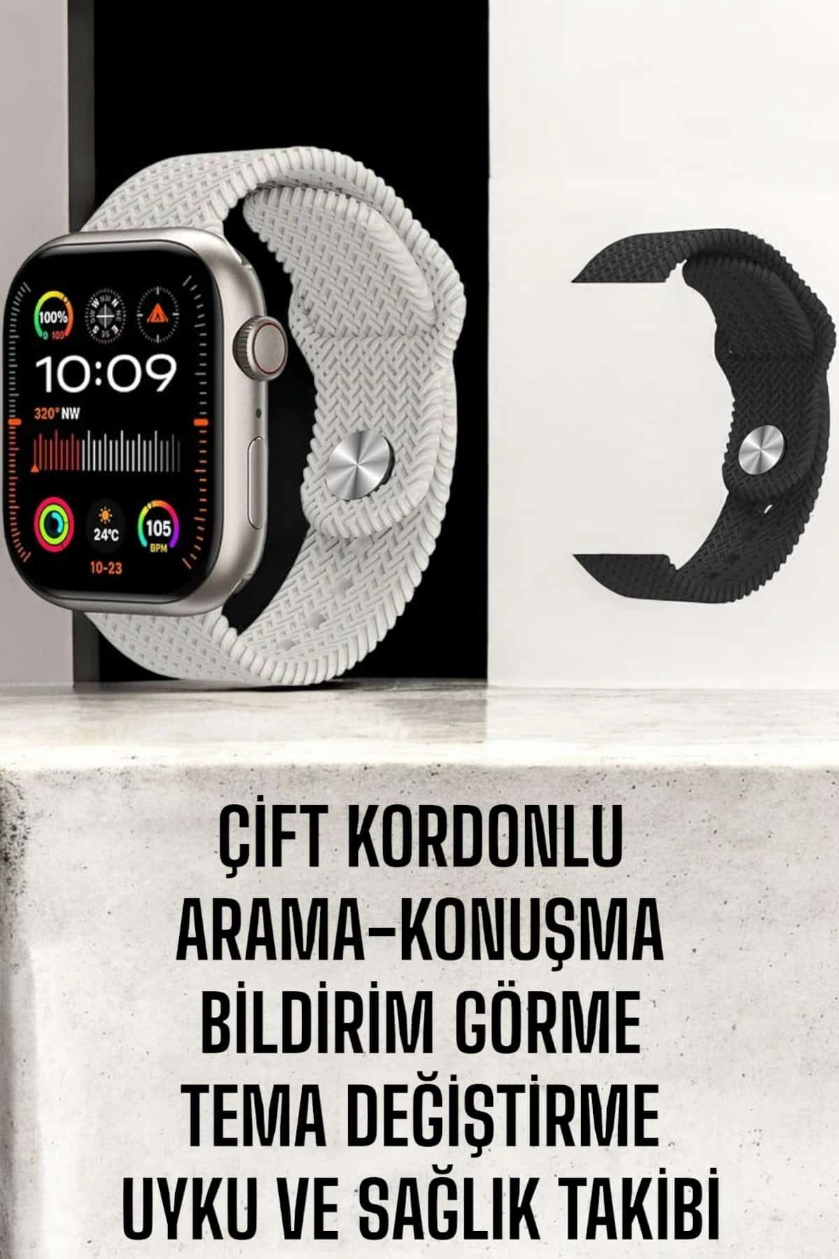 Akıllı Saat Yeni Nesil Gps Özelliği Nfc Ve Uyku Takibi ( Lisinya )