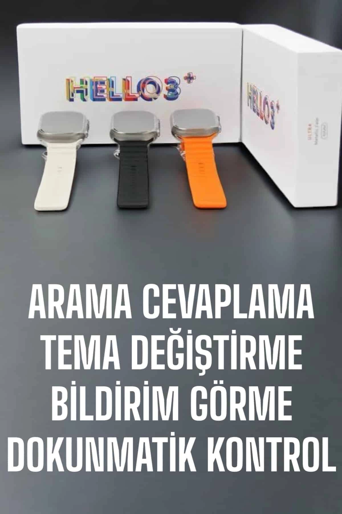 Akıllı Saat Yeni Nesil Sesli Asistan Uyku Ve Sağlık Takibi Adımsayar ( Lisinya )