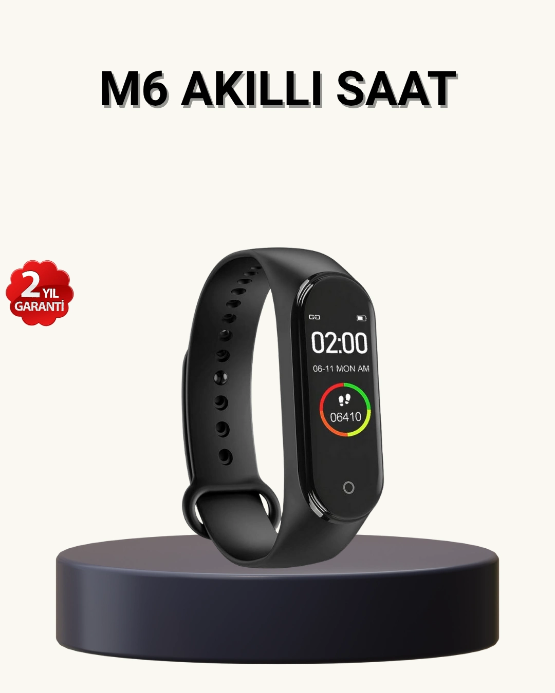 Akıllı Spor Bilekliği – Kalp Atış, Kan Basıncı, Uyku Takip Ve Bildirim Özellikli ( Lisinya )