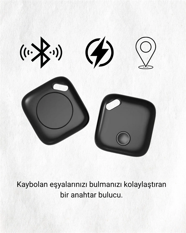 Akıllı Takip Teknolojisi İle Eşyalarınızı Korumaya Alın | Bul Uygulaması Destekli, Uzak Mesafe Bluetooth Takibi Ve Uzun Ömürlü Batarya ( Lisinya )