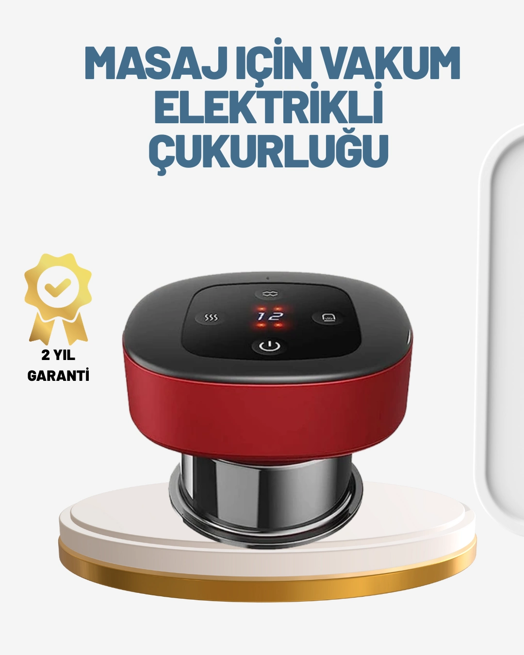 Akıllı Vakumlu Kupa Masaj Cihazı Ağrı Giderici Ve Rahatlatıcı Terapi ( Lisinya )