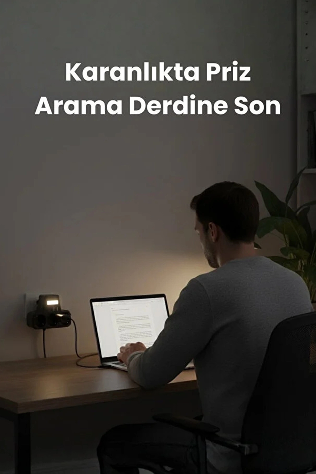 Akım Korumalı Priz Gece Lambalı 3’lü Priz 2xusb 2xtype-c Çıkışlı Grup Priz Çoğaltıcı ( Lisinya ) Akım Korumalı Priz Gece Lambalı 3’lü Priz 2xusb 2xtype-c Çıkışlı Grup Priz Çoğaltıcı ( Lisinya )