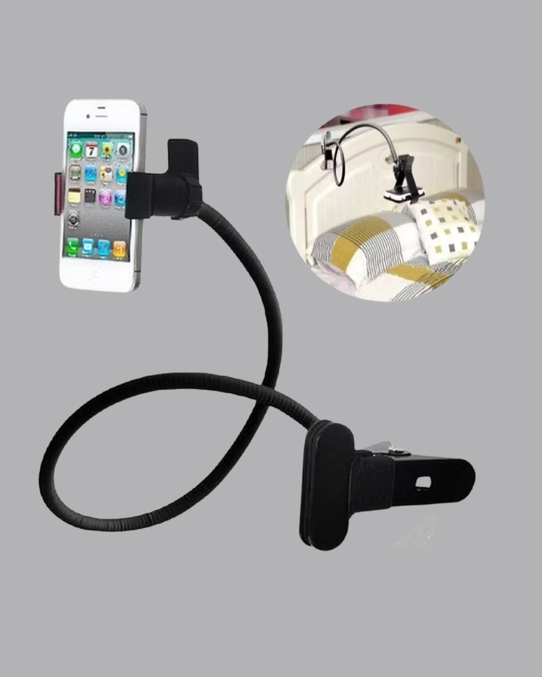 Akrobat Masaüstü Mandallı Telefon Tutucu 360 Derece Dönebilen ( Lisinya )