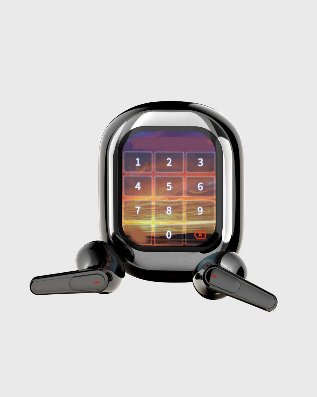 Aktif Gürültü Engelleme Özellikli Kablosuz Kulaklık – Akıllı Ekranlı Şarj Kutusu ( Lisinya )