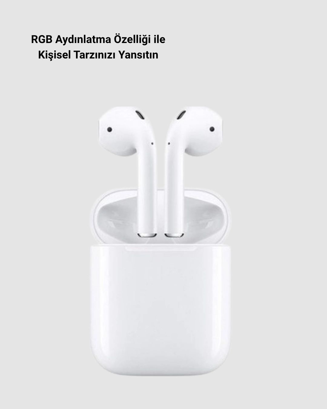 Aktif Gürültü Önlemeli Rgb Işıklı Kablosuz Kulak Üstü Kulaklık ( Lisinya )