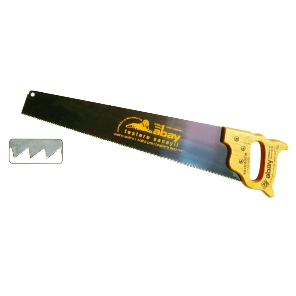 Alçıpan Mavi Çelik Pala Testere 50 Cm - Ahşap Sap ( Lisinya ) Alçıpan Mavi Çelik Pala Testere 50 Cm - Ahşap Sap ( Lisinya )