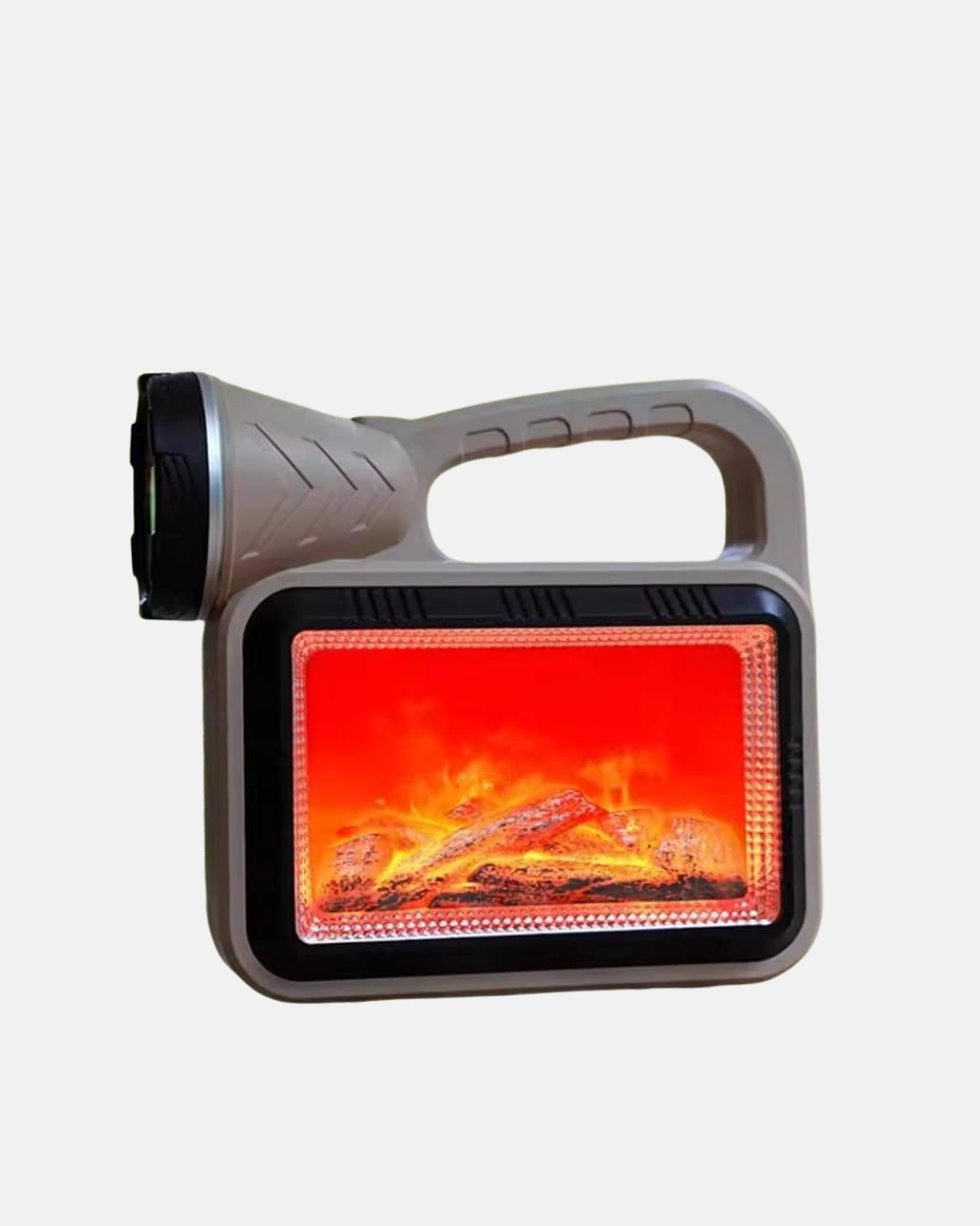 Alev Efektli Solar Lamba Cob Işıklı Taşınabilir Bahçe Kamp Aydınlatma ( Lisinya )