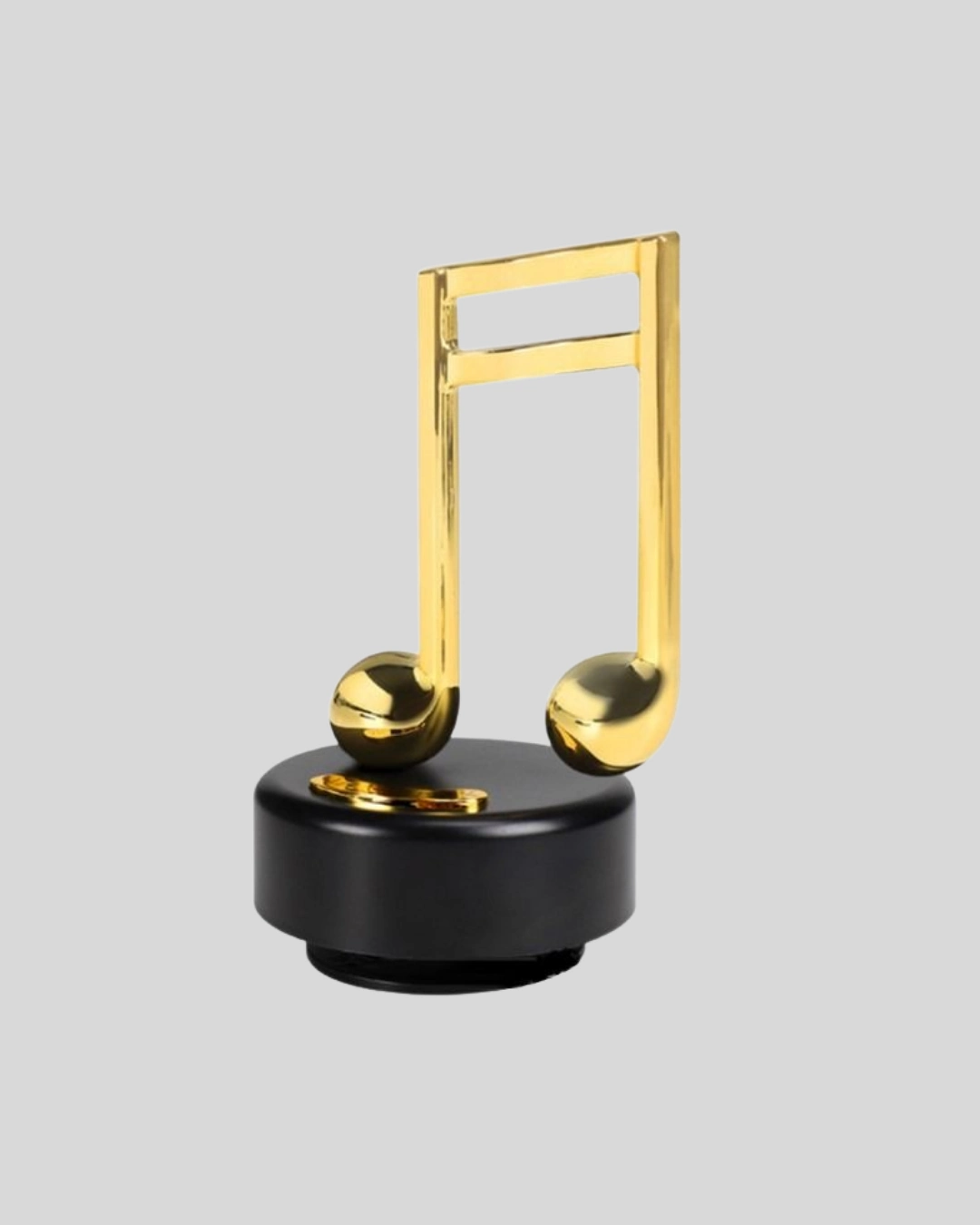 Altın Nota Temalı Müzik Kutusu  Müzikli Hediyelik ( Lisinya )