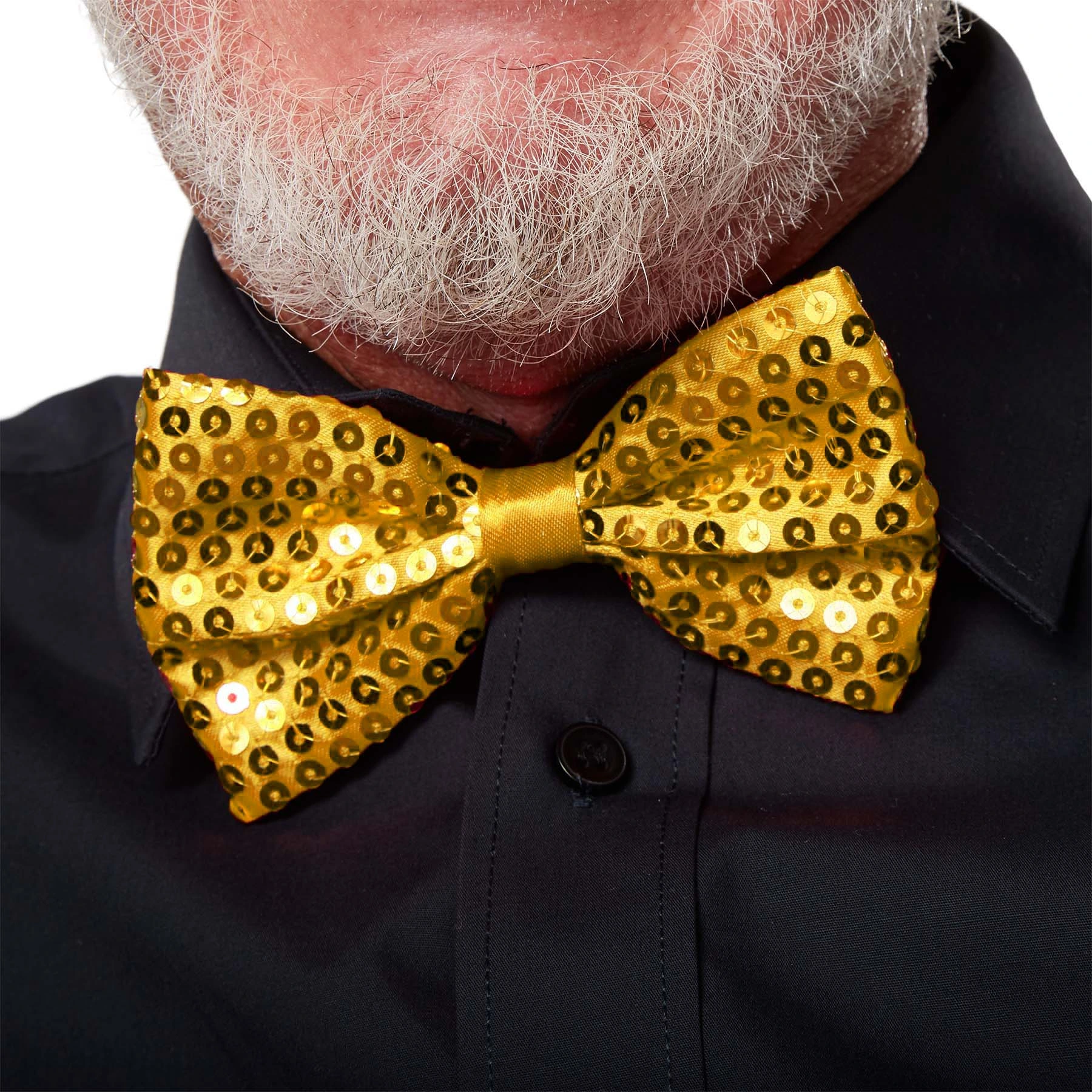 Altın Payetli Pullu Papyon ( Lisinya ) Altın Payetli Pullu Papyon ( Lisinya )