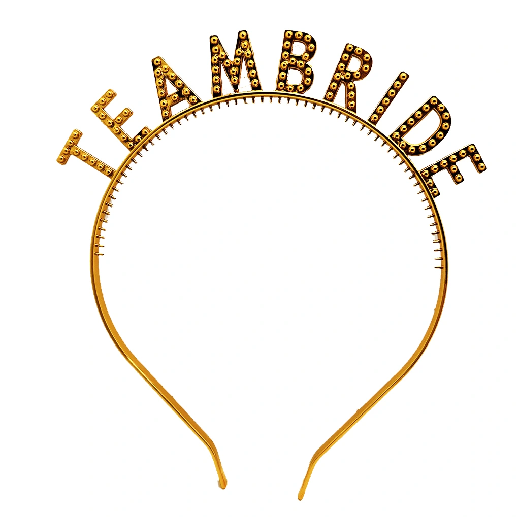 Altın Renk Team Bride Taç – Gelin Ve Nedime Tacı ( Lisinya ) Altın Renk Team Bride Taç – Gelin Ve Nedime Tacı ( Lisinya )