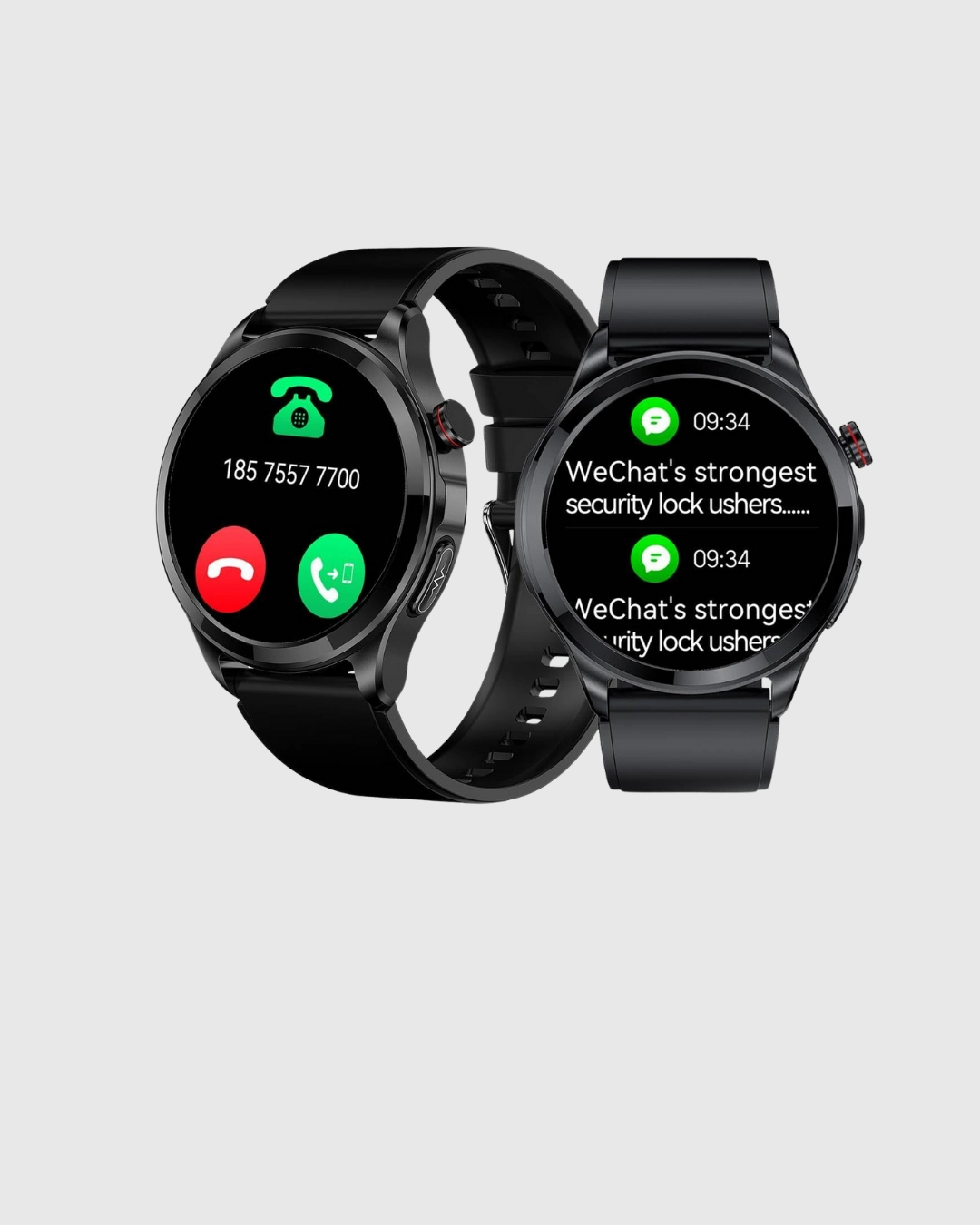 Amoled Ekranlı Smartwatch – 3 Kordonlu, Kalp Atış & Uyku Takipli Akıllı Saat ( Lisinya )