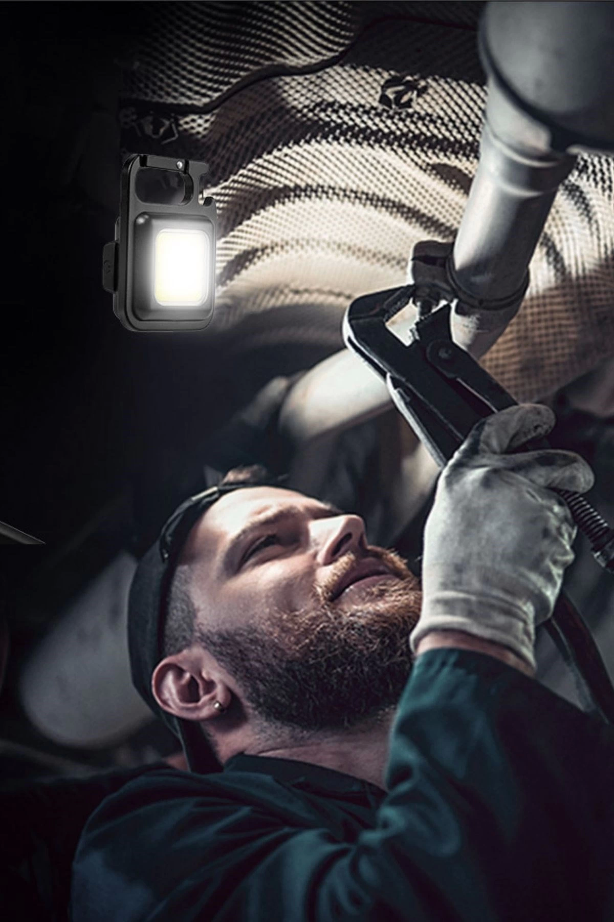 Anahtarlıklı, Açacaklı,güçlü Mıknatıslı 3 Farklı Led Modlu Mini Boy Asılabilen Led Kamp Aydınlatması,el Feneri ( Lisinya ) Anahtarlıklı, Açacaklı,güçlü Mıknatıslı 3 Farklı Led Modlu Mini Boy Asılabilen Led Kamp Aydınlatması,el Feneri ( Lisinya )