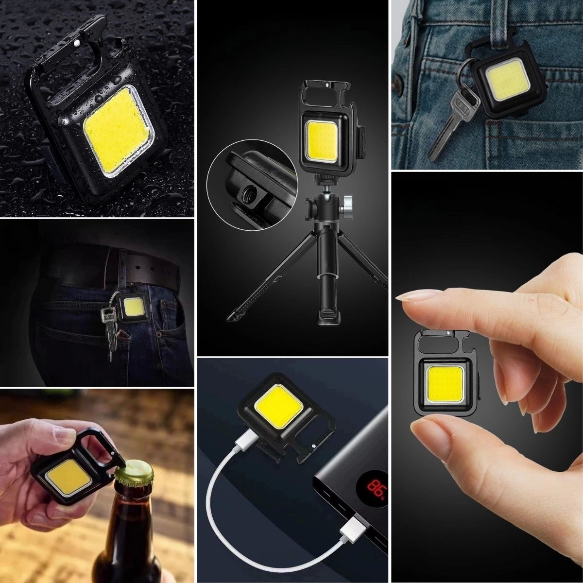 Anahtarlıklı, Açacaklı,güçlü Mıknatıslı 3 Farklı Led Modlu Mini Boy Asılabilen Led Kamp Aydınlatması,el Feneri ( Lisinya ) Anahtarlıklı, Açacaklı,güçlü Mıknatıslı 3 Farklı Led Modlu Mini Boy Asılabilen Led Kamp Aydınlatması,el Feneri ( Lisinya )