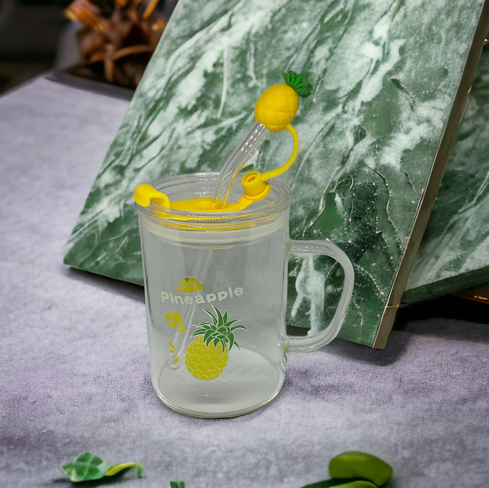 Ananas Tasarımlı Kupa Bardak ( Lisinya ) Ananas Tasarımlı Kupa Bardak ( Lisinya )