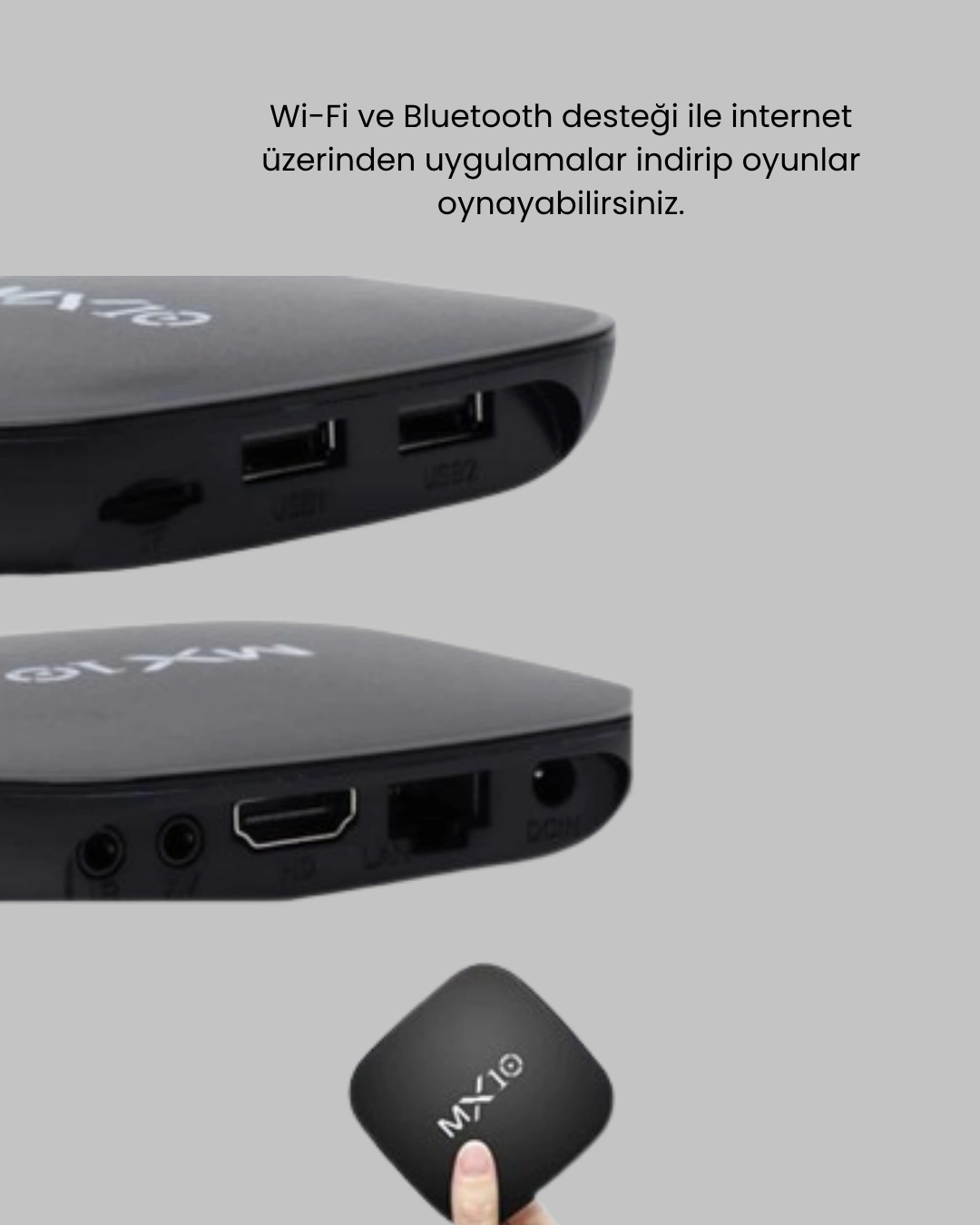 Android 4k Tv Box – Wi-fi, Bluetooth, Dolby Ses, 60 Fps Ultra Hd ( Lisinya )