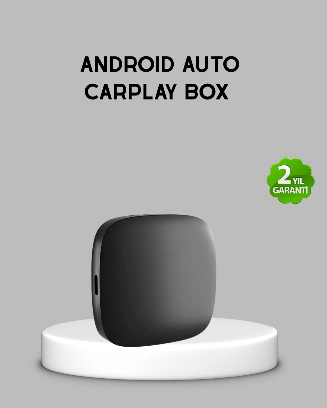 Android Auto Kablosuz Adaptör Bluetooth 5.0 Ve 5.8ghz Kablosuz Destekli ( Lisinya )