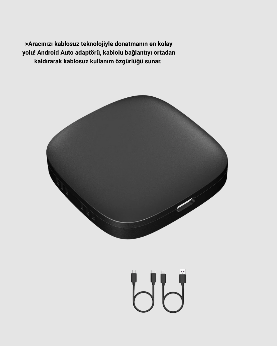 Android Auto Kablosuz Adaptör Bluetooth 5.0 Ve 5.8ghz Kablosuz Destekli ( Lisinya ) Android Auto Kablosuz Adaptör Bluetooth 5.0 Ve 5.8ghz Kablosuz Destekli ( Lisinya )