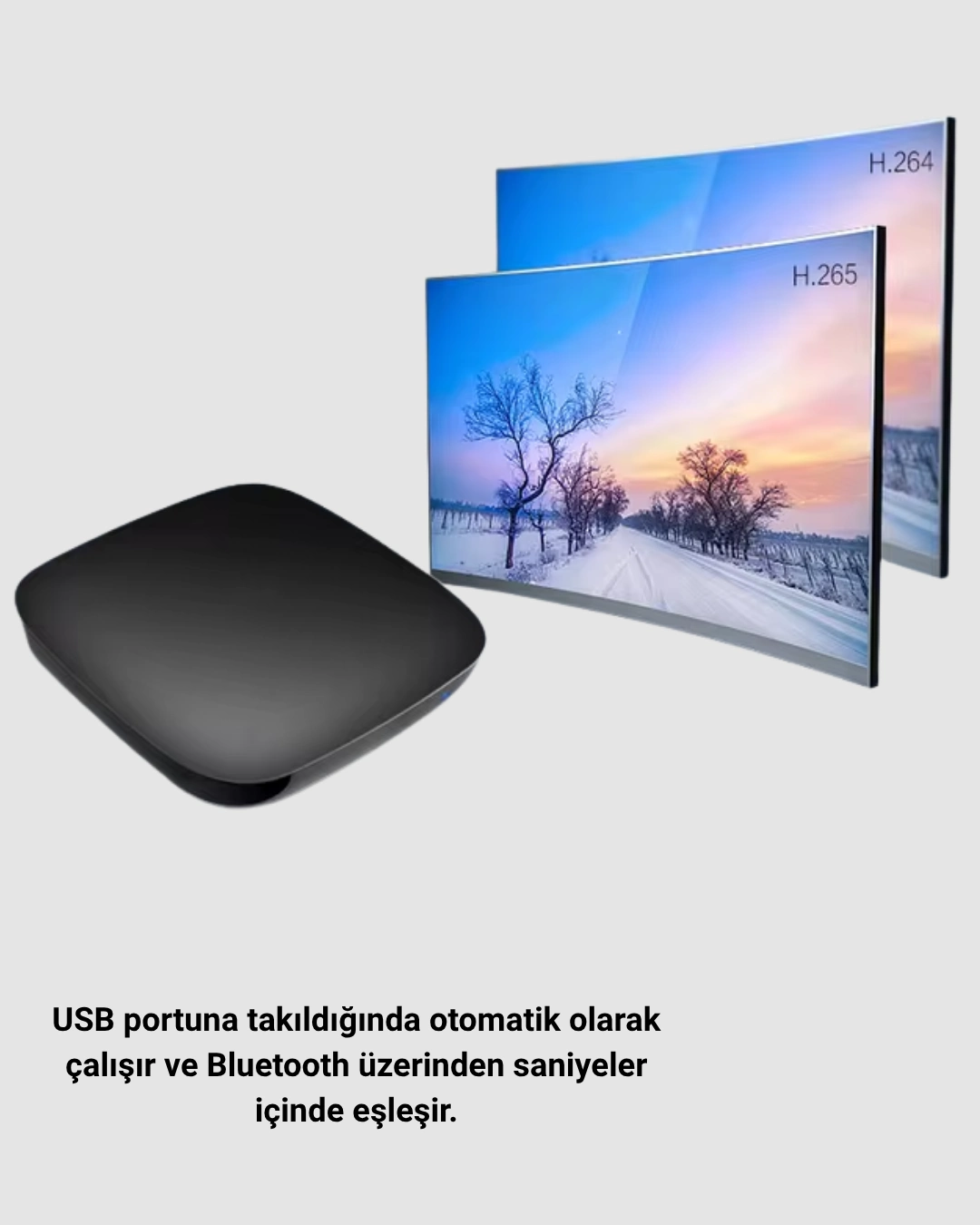 Android Auto Kablosuz Dönüştürücü Hızlı Eşleşme Ve Sesli Asistan Destekli ( Lisinya ) Android Auto Kablosuz Dönüştürücü Hızlı Eşleşme Ve Sesli Asistan Destekli ( Lisinya )