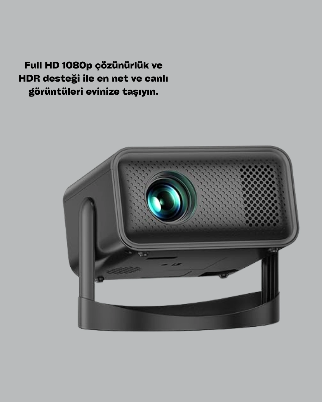 Android Tv 11 İşletim Sistemli Elektrikli Odaklama Projektör ( Lisinya )